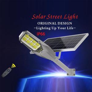 Custom Highway 100W-400W LED Sensor Garden IP65 Outdoor Monocrystalline Solar Road Street <b>Light</b> 270 Beam Angle Aluminum Alloy - Product Image 5