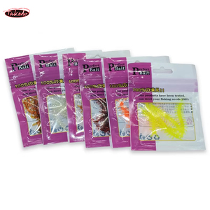 TAKEDO LD5 55mm 0,5g 15 Uds bolsa de alta calidad Material de PVC ciencia resina artesanía común de plástico de movimiento rápido ciempiés y milpiés - Product Image 6