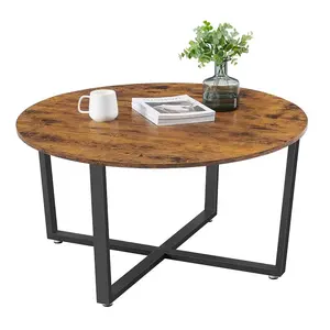लकड़ी की आधुनिक आउटडोर बार टेबल, स्टूल, गोल कॉफी टेबल