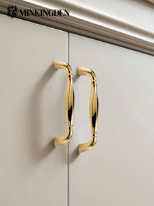 Poignée de meuble en laiton massif sur mesure, élégante et vintage, avec nœud torsadé, pour tiroir, ensemble de quincaillerie haut de gamme pour armoire - Product Image 5