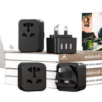 Nouvel arrivage Adaptateur de voyage universel petit monde électrique avec convertisseur d'adaptateur de prise de voyage USB