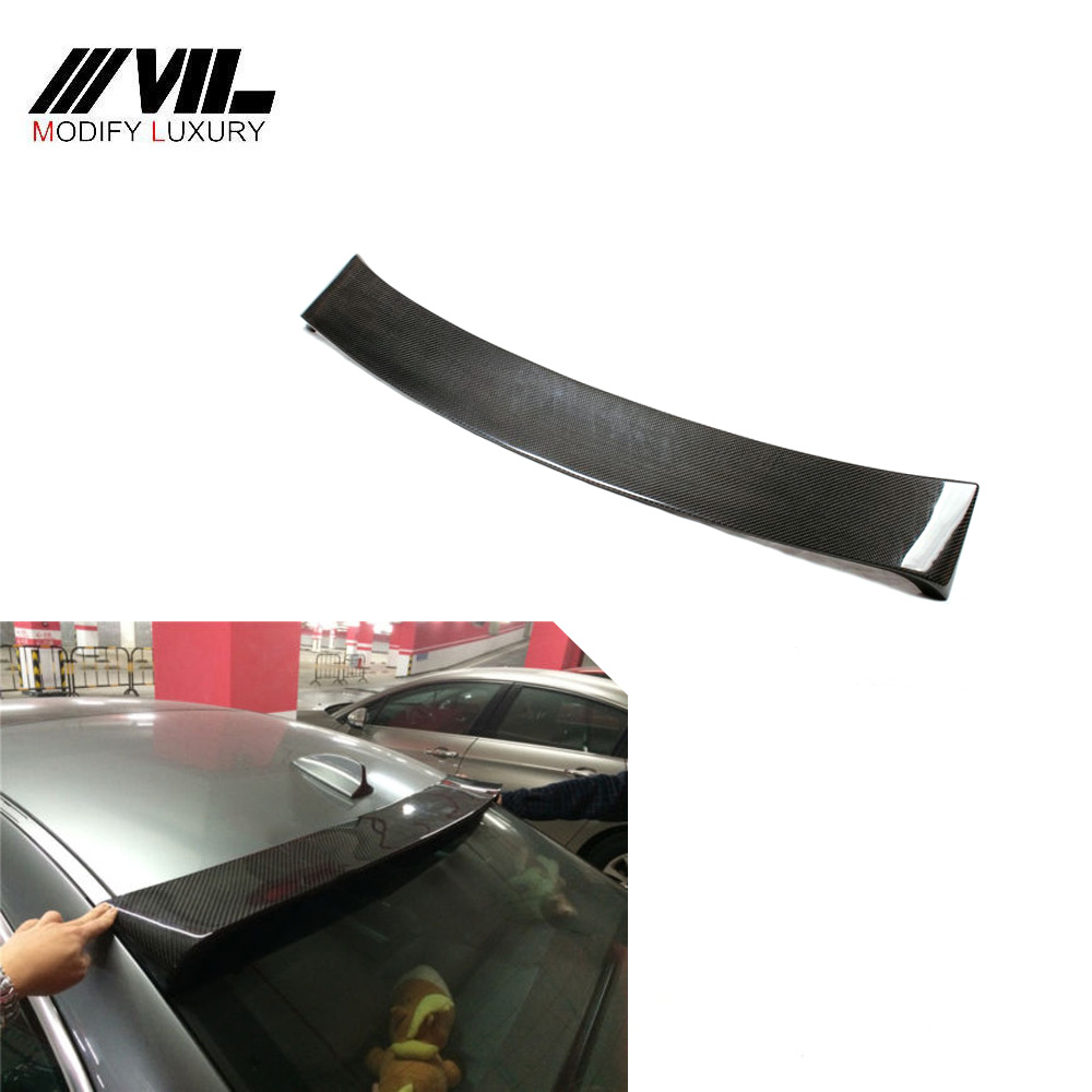 Углеродное волокно E92 задний спойлер на крышу для BMW E92 E93