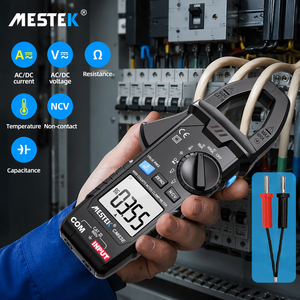 Mestek CM83E 6000 Points Courant AC DC 600A Gamme Intelligente NCV Multimètre Numérique Ampèremètre Testeur de Fréquence Électrique <span class=keywords><strong>Pince</strong></span> Ampèremétrique - Product Image 1