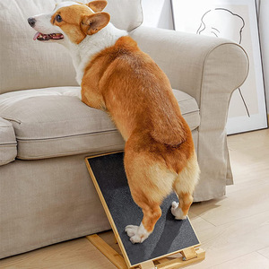 Wooden dog nail file, small dog climbing <b>ladder</b>, nail file, foldable pet toy, pet nail scraper - Product Image 3