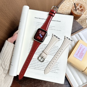 Correas de Reloj de Cuero Genuino Vintage de 22 mm, Correas de Reloj de Lujo para Apple Watch Series 11 10 9 49 mm 46 mm, Accesorios - Product Image 3