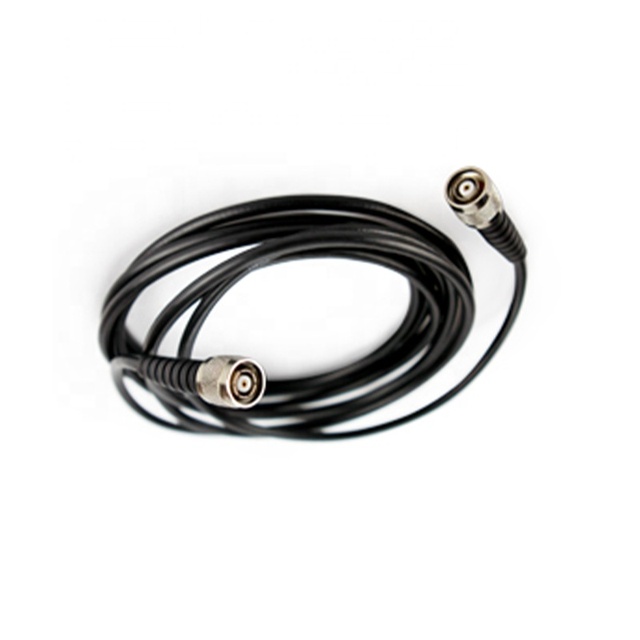 50Ω Low-Loss Coaxial Cable VSWR <1.15, 1.8kW Peak Power, 3000V Jacket Spark, 90dB Shielding RF & Antenna Extension Cable