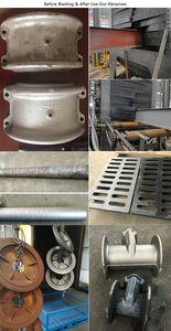 G50เหล็กคาร์บอนสูงสำหรับการระเบิดด้วยกรวดระบบการระเบิดด้วยล้อที่พ่น G50 SAE (J444 SAE) ความแข็ง40-64 HRC - Product Image 4