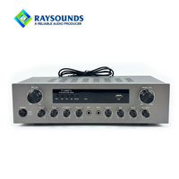 Amplificateur de puissance audio professionnel 2 canaux BFA-10 100W RMS 6000W PMPO Récepteur karaoké avec effet de délai pour l'Asie du Sud-Est
