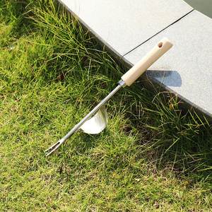 Outil à main pour désherbage de jardin Outils de désherbage ergonomiques Base en acier inoxydable Désherbage facile et creusage plus profond pour la plantation et les mauvaises herbes - Product Image 3
