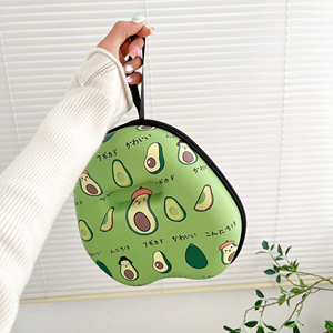 Filles personnalisé joli dessin animé mignon motif de fruits en cuir pu mallette de rangement pour <span class=keywords><strong>airpods</strong></span> max - Product Image 6
