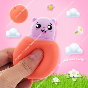 Juguetes Antiestrés Personalizados, Juguetes de Frutas Blanditas para Apretar, Juguetes de Vasos de Frutas para Niños - Product Image 4