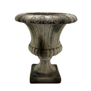 Pot <span class=keywords><strong>de</strong></span> fleurs carré rétro vintage <span class=keywords><strong>en</strong></span> magnésie, élément <span class=keywords><strong>de</strong></span> décoration pour <span class=keywords><strong>jardin</strong></span> et maison, décoration <span class=keywords><strong>de</strong></span> cheminée - Product Image 1