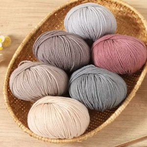 Factory Wholesale Blended Yarn <strong>Wool</strong> 70% Anti-pilling Fiber 30% Soft Skin DIY Knitted Sweater Scarf Decoration