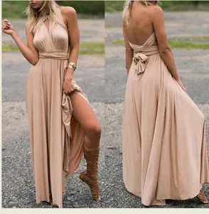 Sexy Women Boho Maxi Club Dress Red Bandage Long Dress Party Multiway damigelle d'onore convertibile Infinity Robe Longue Femme Dress