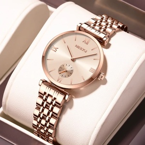 NIBOSI 2024 Rose Gold Wrist Watch Ladies Steel Women's Bracelet Watches Female <b>Clock</b> Women Watches Relogio Feminino Montre Femme - Product Image 2
