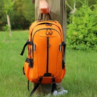 Sac à dos unisexe léger en polyester pliable multifonction de grande capacité pour les sports de plein air camping voyage court pour la randonnée