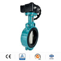Vanne papillon à levier DN350 en fonte ductile, à siège souple EPDM, basse pression, ANSI 150, à joint souple, à vendre
