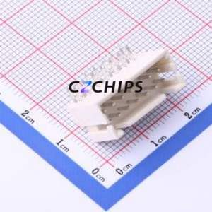 HC-XHD-2*7AW Wire-to-Board Pin Header Bent Lead Through Hole,P=2.5mm Connector 2x7P 2.5mm Right Angle Insert DF1B - Product Image 1