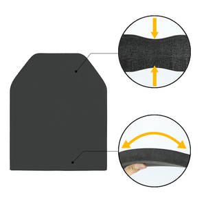 1 Pezzo Piastra Tattica in Schiuma EVA <span class=keywords><strong>SAPI</strong></span>, Rivestimento Interno per Gilet Tattico, Piastra Antiurto <span class=keywords><strong>SAPI</strong></span> per Caccia, Paintball, Giochi CS, Protezione - Product Image 5