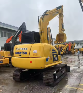 Le Japon a utilisé une pelle Komatsu Pc70 d'occasion de haute qualité excavatrice sur chenilles importée du Japon en vente bon marché - Product Image 4