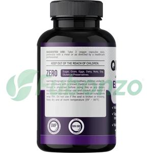 كبسولات الكيرسيتين 500 ملغ مع البروميلين ونبات البلسان وفيتامين سي والزنك وفيتامين د3 للاستخدام البالغين، مكمل غذائي لدعم المناعة بدرجة غذائية - Product Image 2