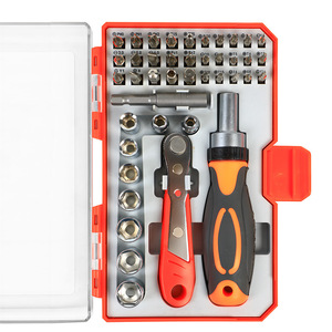 42-In-1 Ratchet <b>Screwdriver</b> <b>Set</b> Multipurpose <b>Bits</b> Magnetic Handle For Diy Repair Tools - Product Image 4