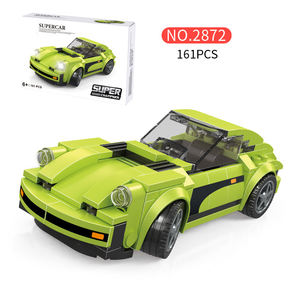 2870-2891 Briques de Construction en Plastique ABS Voiture de Course de Sport MOC Assemblage de Jouets Faits Main pour Enfants Collection - Product Image 4