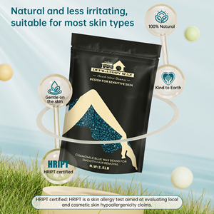 Perles de cire dure naturelle 100 % anti-allergie de qualité supérieure pour l'épilation du corps entier, parfaites pour le maillot de bain et le visage - Product Image 3
