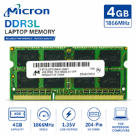 Mémoire RAM DDR3L 4 Go 1866 MHz pour ordinateur portable PC3L-14900S MT16JSF51264HZ-1G4D1 204 broches SODIMM 1,35 V basse tension en stock pour mise à niveau informatique