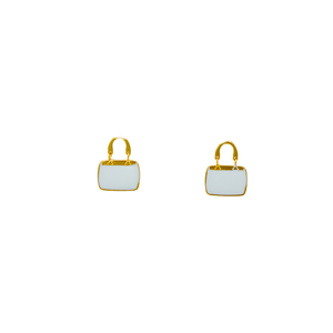 Fashion <b>Stud</b> <b>Earrings</b> 316L Stainless Steel PVD Gold Plating Sustainable Resistant - Product Image 1