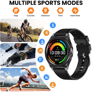 Reloj Inteligente Unisex SENBONO D26A con Bisel Giratorio, Asistente de Voz con IA, Monitoreo del Sueño, Prueba de Estrés, Resistente al Agua IP67, 5-10 Días de Autonomía - Product Image 4