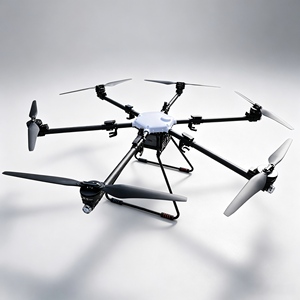 Système de nettoyage industriel en altitude pour travaux aériens, 1200 m² par heure, avec évitement d'obstacles pour façades de bâtiments - Product Image 1