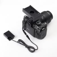 Plaque de batterie Jingying F970 EL14 avec gaine PVC droite et câble conducteur en cuivre pour appareils photo D3100/D3400/D5100/D5200