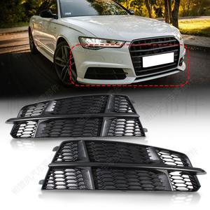 Embellecedor de rejilla para faros antiniebla Audi A6 C7 S-line, negro mate, Wolf Lake, 2015-2018 - Product Image 5