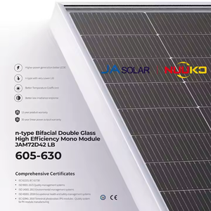 Panneaux solaires bifaciaux double vitrage JA <span class=keywords><strong>JAM78D30</strong></span> 585-610/GB 585W-610W pour système solaire - Product Image 3