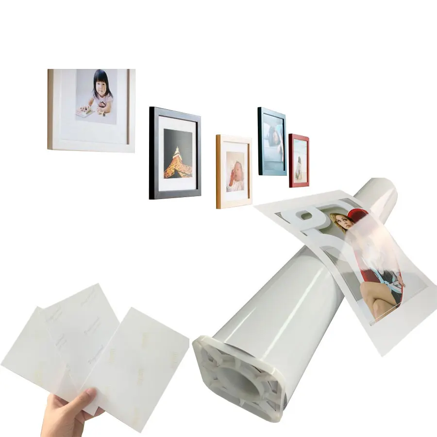 Глянцевая фотобумага для струйной печати на водной основе с полимерным покрытием A4
