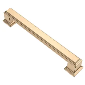Gold Furniture Handle 5 Inch Cabinet Solid <strong>Bedroom</strong> Kitchen Cupboard <strong>Door</strong> Handles 2044 - Product Image 1