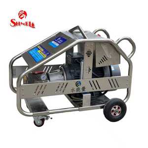 Nouvelle nettoyeuse haute pression industrielle 30 kW 600 bars, 22 L/min (5,8 GPM), électrique, robuste, pour le <span class=keywords><strong>d</strong></span>écapage de la rouille et de la peinture, <span class=keywords><strong>nettoyage</strong></span> à l'eau froide - Product Image 2