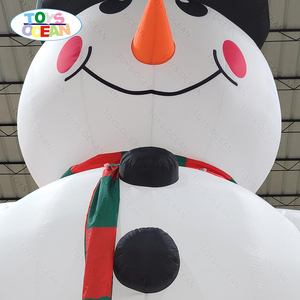 Nhà máy tùy chỉnh quảng cáo ngoài trời mô hình giáng sinh trang trí Santa Claus 30ft Inflatable Snowman - Product Image 5
