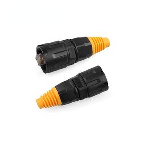 עמיד 8 יציאה cat5 eth5rj45 מחבר ethercon רשת <span class=keywords><strong>bayonet</strong></span> <span class=keywords><strong>bayonet</strong></span> לוח מתאים הר pcb מגני מגן מוצר - Product Image 6