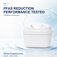 Cartouche filtrante de 10 pouces pour l'élimination des PFAS, cartouche filtrante d'eau PFAS 10x2.5, cartouche filtrante PFAS de 20 pouces, cartouche filtrante LFGB NSF