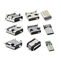 En STOCK Connecteur USB Type C Étanche Femelle Mâle 6/16/24 Broches pour Carte PCB, Fournisseurs Uniques