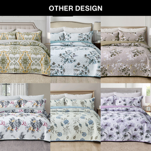 Juego de Edredón de Invierno de 3 Piezas, Tamaño Queen y King, Cubrecamas Estampados con Relleno de Poliéster - Product Image 5