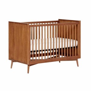 Cuna de madera de nuevo estilo, diseño moderno, cunas para bebés y niños 3 en 1, cuna Montessori - Product Image 1