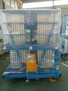 Tek çift üç dört direk alüminyum <span class=keywords><strong>Platform</strong></span> Elevadora hafif hava çalışma platformu - Product Image 5