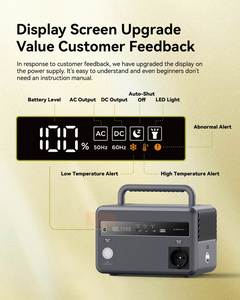 Small 300W Portable Power Station for Outdoor High Capacity Battery Station Power Portable - Product Image 2