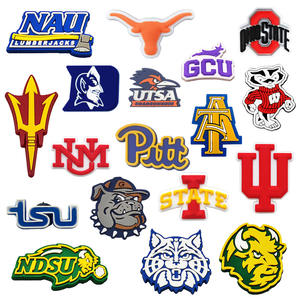 <span class=keywords><strong>Ncaa</strong></span> Op Maat Gemaakte University League Schoen Charme Populair Amerika Team Logo 'S Schoengesp Decoratieve Accessoires <span class=keywords><strong>Ncaa</strong></span> Pvc Schoenen Bedels - Product Image 6