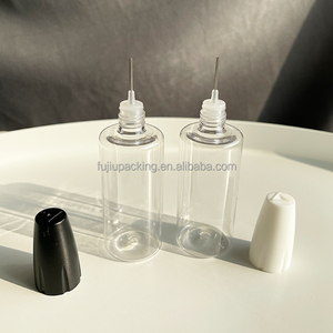 10ml 15ml 20ml PET không gỉ Chai nhỏ giọt UV keo gel lỏng nước trái cây kim loại Kim tip chai nhựa với con bằng chứng tam giác - Product Image 5