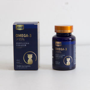 Cápsulas de Óleo de Peixe para Animais de Estimação por Atacado para Distribuidores - Omega-3 95% DHA+EPA 90% Saúde da Pele e Pelagem para Todas as Raças em Grande Quantidade - Product Image 4