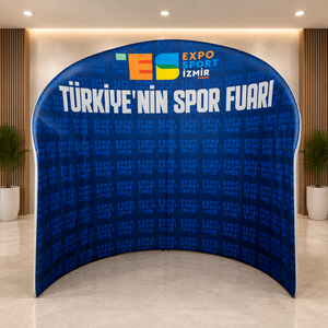 10 X 8FT Aluminum Alloy Tension Fabric Wall Backdrop Photobooth Event Promotion Exhibition Trade Show Display Stand <strong>Background</strong> - Product Image 3